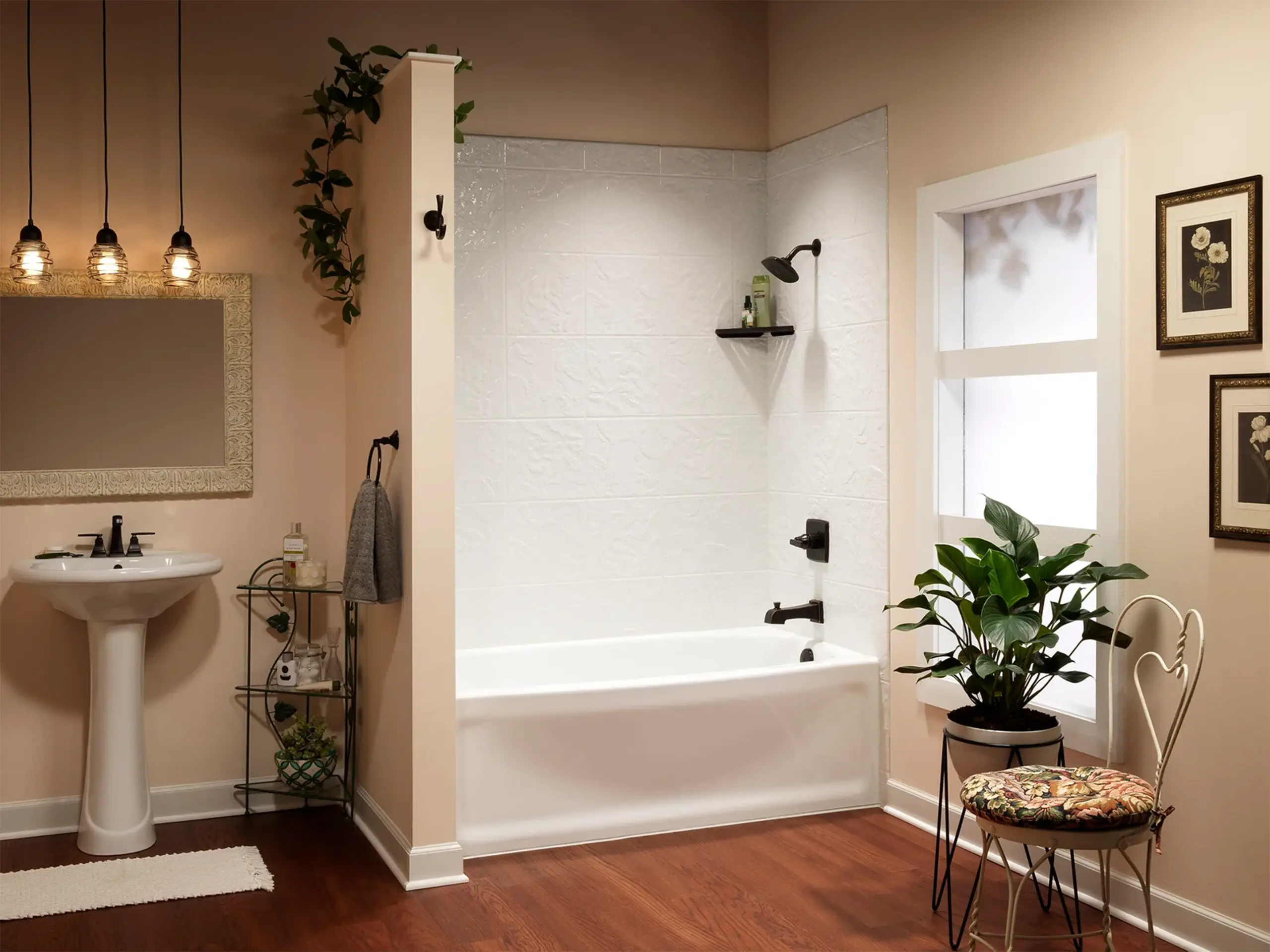 Tub to Shower