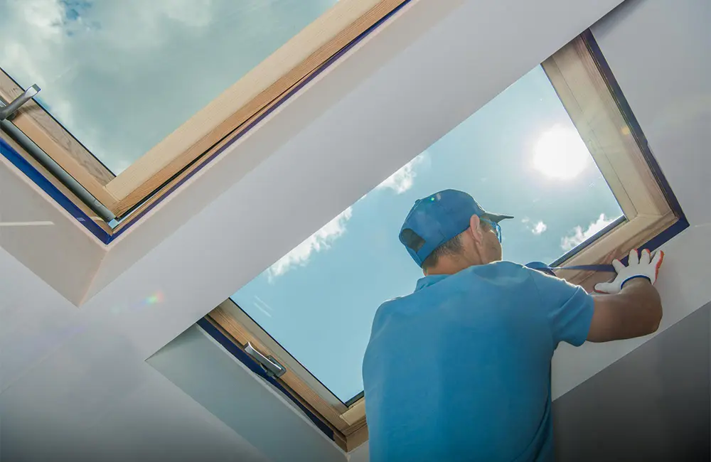 roof window installation
